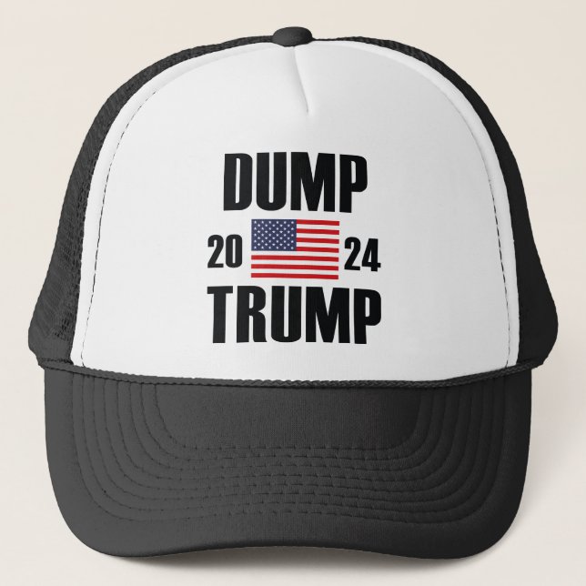 Dump Trump 2024 Trucker Hat (Front)