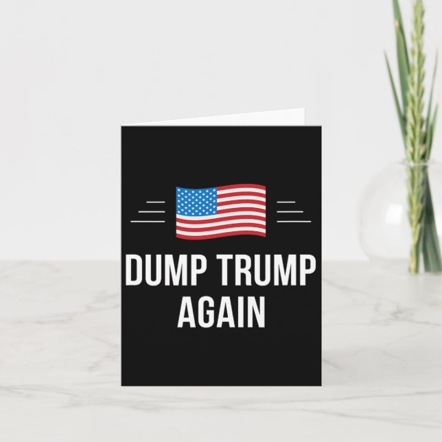 Dump Trump Again -  Card (Front)