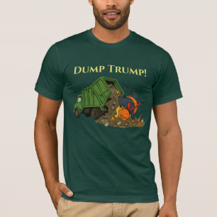 DUMP TRUMP! Anti-Trump Anti-Republican Political T-Shirt