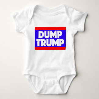 Dump Trump Baby Outfit Baby Bodysuit