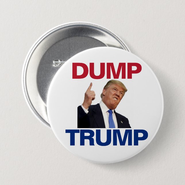 DUMP TRUMP button (Front & Back)
