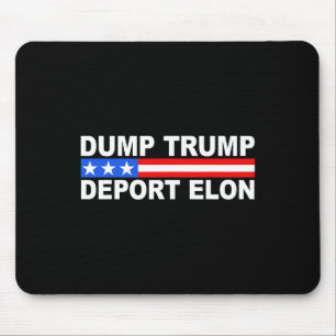 Dump Trump Deport Elon 50501 Mouse Pad