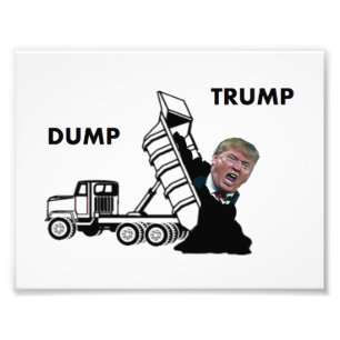 Dump Trump Photo Print
