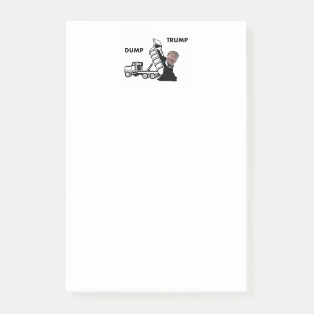 Dump Trump Post-it Notes (Front)