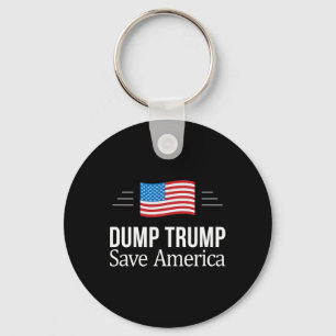 Dump Trump - Save America - 1 Key Ring