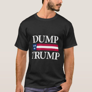 Dump Trump Shirts Black Uni Adult Modern Political