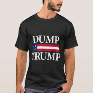 Dump trump shirts black unisex modern political Du