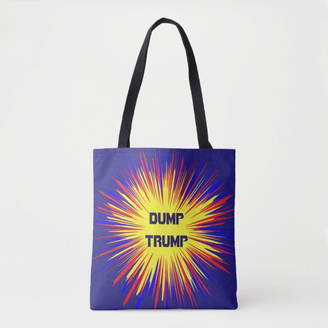 Dump Trump Tote Bag (Front)