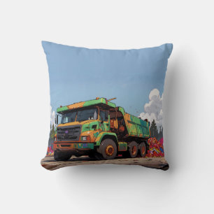 Dumping the Bricks - Big-Rig Haul Truck Cushion