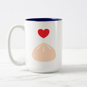 Dumpling Love Blue 15oz. Mug