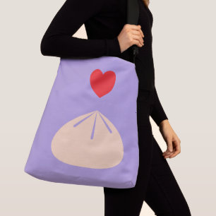 Dumpling Love Ube Crossbody Bag (2 Sizes)