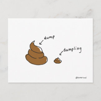 dumpling postcard