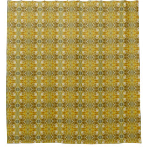 Dumpling Rose Ikat Shower Curtain
