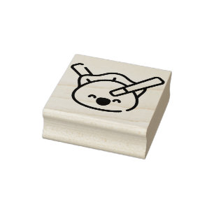 dumpling rubber stamp