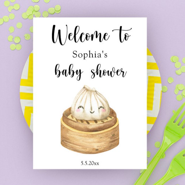 Dumpling - Welcome baby shower Poster (Creator Uploaded)
