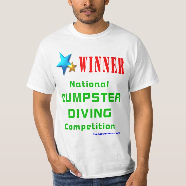 Dumpster Diving T-Shirt (Front)