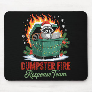 Dumpster Fire Resnse Team Leader Christmas  Mouse Pad