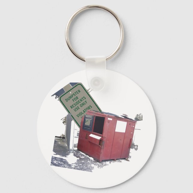 Dumpster Key Ring (Front)