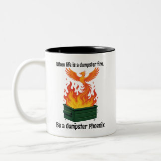 Dumpster Phoenix mug