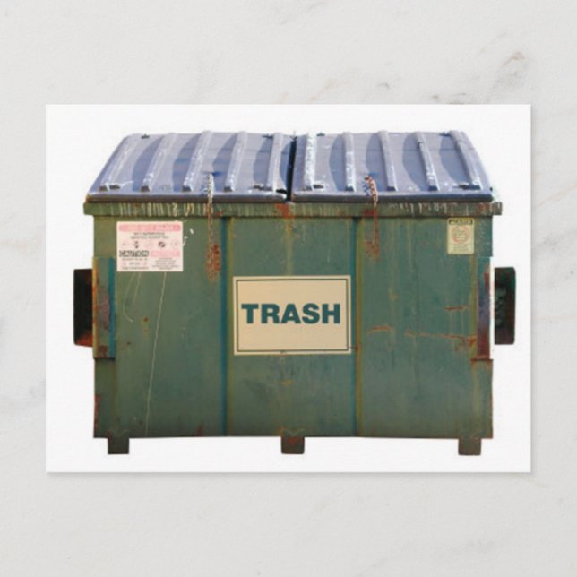Dumpster Postcard (Front)