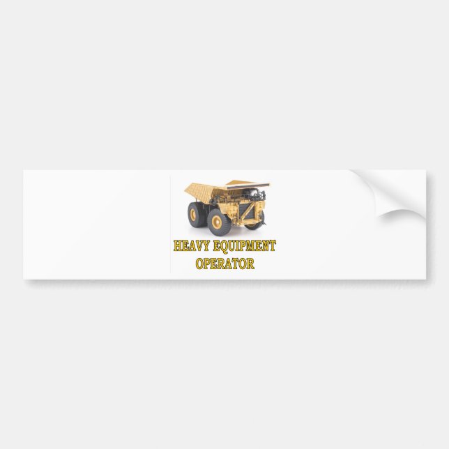 DUMPTRUCK BUMPER STICKER (Front)