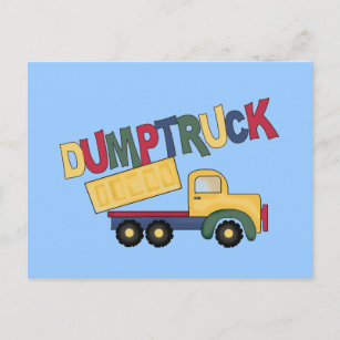 Dumptruck Tshirts and Gifts Postcard