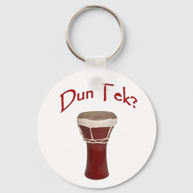 Dun Tek Red Key Ring (Front)