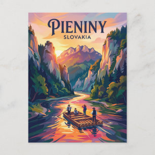Dunajec River Gorge Slovakia Postcard