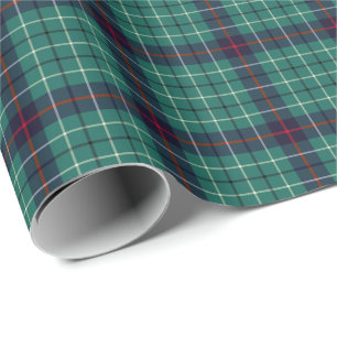 Duncan Clan Modern Tartan Wrapping Paper