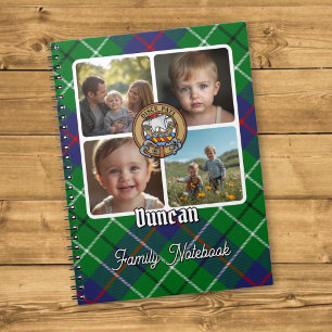 Duncan Family Photo Collage Notebook