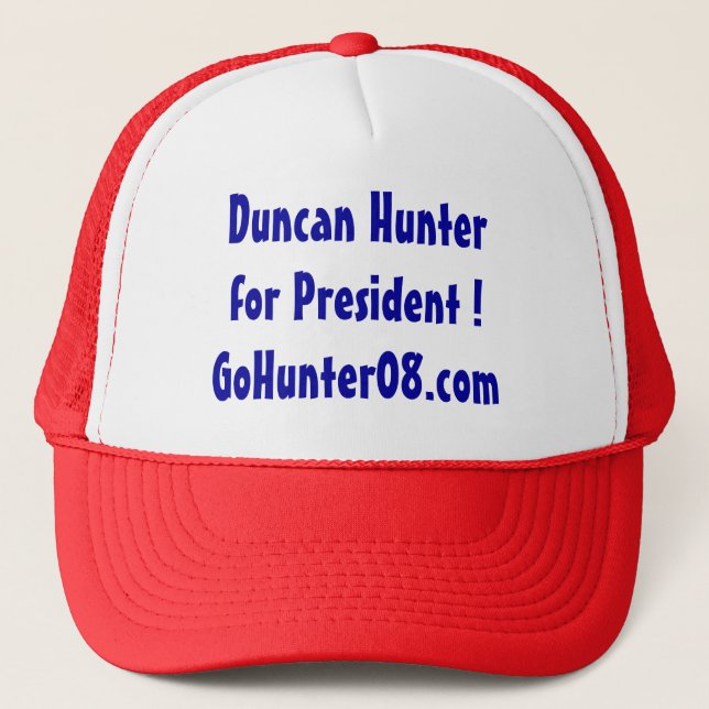 Duncan Hunter hat (Front)