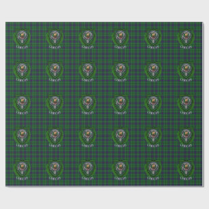 Duncan Scottish Clan Tartan & Crest Wrapping Paper