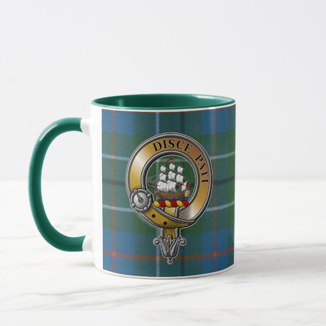 Duncan Tartan & Badge Mug (Left)