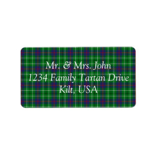 Duncan Tartan Label
