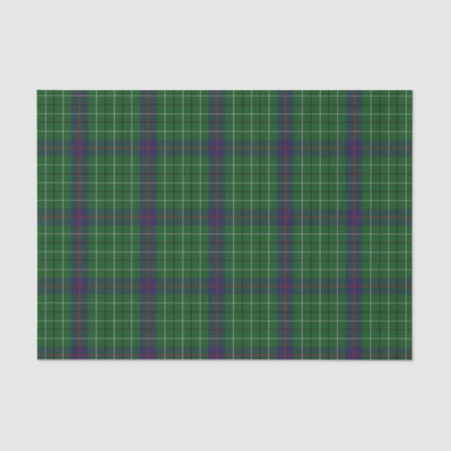 Duncan Tartan Plaid Tissue Paper (Front)