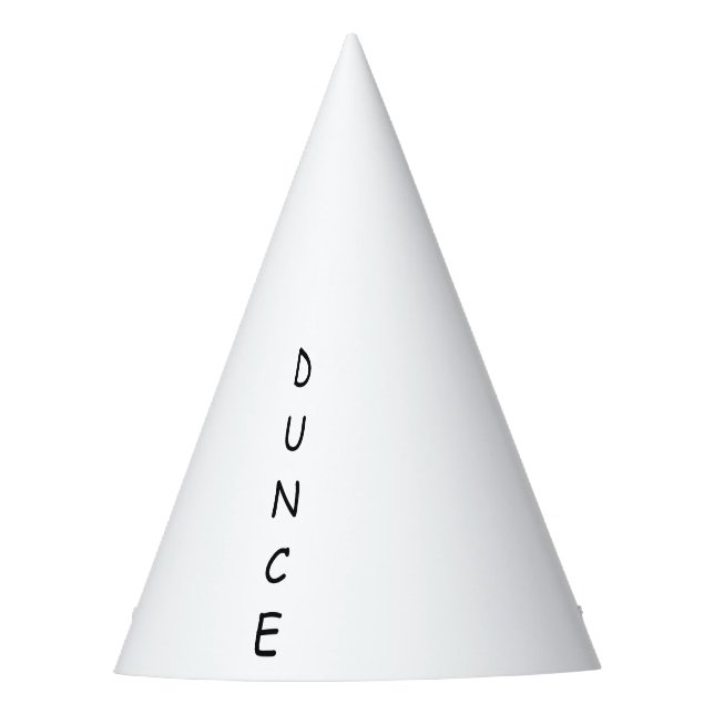 Dunce hat (Front)
