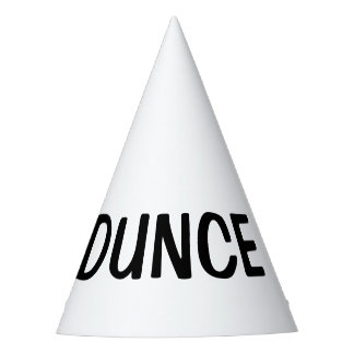 Dunce Hat - DIY custom party hats