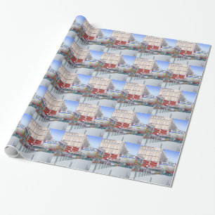 Dundas Street Glasgow Wrapping Paper
