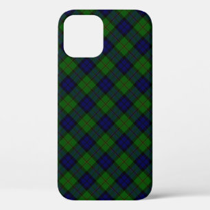 Dundas tartan blue green plaid iPhone 12 case