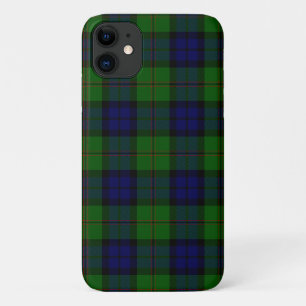 Dundas tartan blue green plaid iPhone 11 case