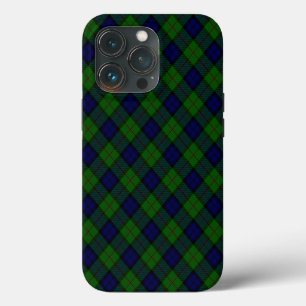 Dundas tartan blue green plaid iPhone 13 pro case