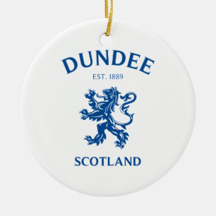DUNDEE Scotland Ceramic Ornament
