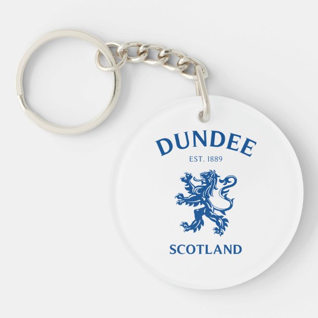 DUNDEE Scotland Key Ring (Front)