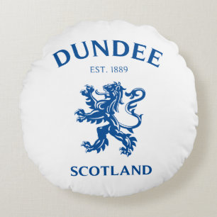 DUNDEE Scotland Round Cushion