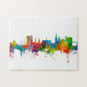 Dundee Scotland Skyline Jigsaw Puzzle