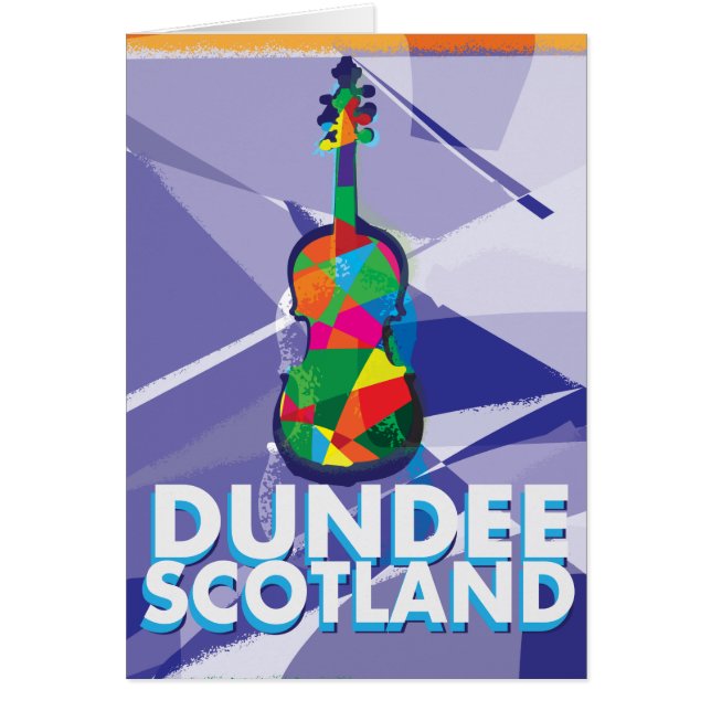 Dundee Vintage Travel poster (Front)