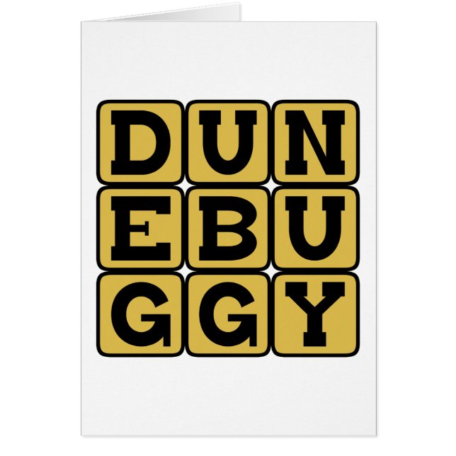 Dune Buggy, Beach Transportation (Front)