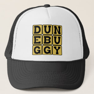 Dune Buggy, Beach Transportation Trucker Hat