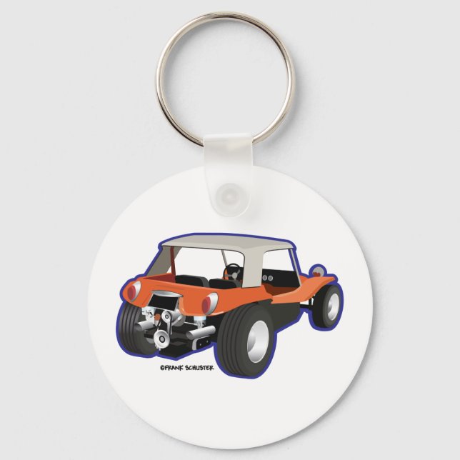 Dune Buggy Manx Key Ring (Front)