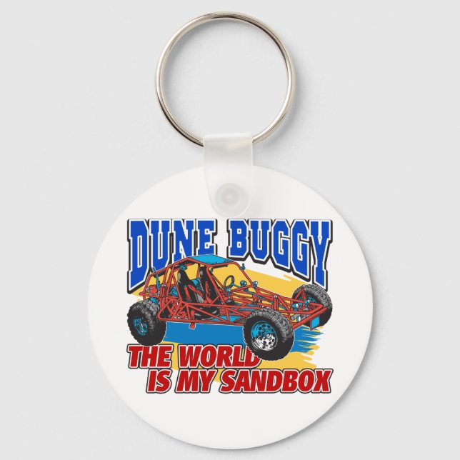 Dune Buggy Sandbox Key Ring (Front)